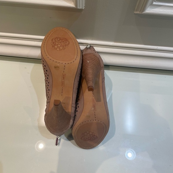 Vince Camuto peep toe booties - Picture 8 of 11